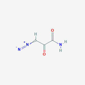 3-Amino-1-diazonio-3-oxoprop-1-en-2-olate