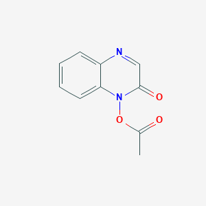 molecular formula C10H8N2O3 B14335164 1-(Acetyloxy)quinoxalin-2(1H)-one CAS No. 111697-36-0