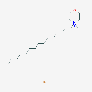 4-Ethyl-4-pentadecylmorpholin-4-ium bromide