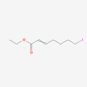 Ethyl 7-iodohept-2-enoate