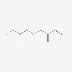 molecular formula C10H15Cl B14335229 8-Chloro-7-methyl-3-methylideneocta-1,6-diene CAS No. 103784-74-3