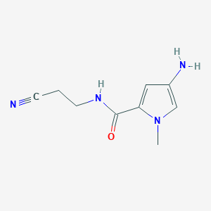 4-Amino-N-(2-cyanoethyl)-1-methyl-1H-pyrrole-2-carboxamide