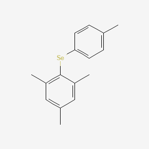 1,3,5-Trimethyl-2-[(4-methylphenyl)selanyl]benzene