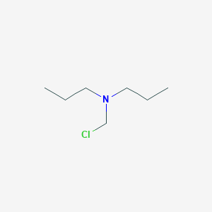 molecular formula C7H16ClN B14335333 N-(Chloromethyl)-N-propylpropan-1-amine CAS No. 98432-82-7