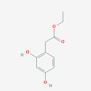 molecular formula C10H12O4 B143354 Ethyl 2,4-dihydroxyphenylacetate CAS No. 67828-62-0