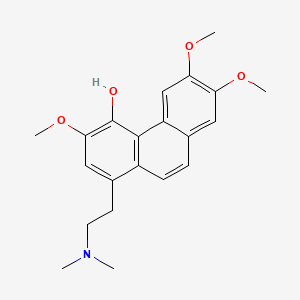 1-(2-Dimethylaminoethyl)-3,6,7-trimethoxyphenanthren-4-ol