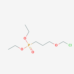 molecular formula C8H18ClO4P B14335433 Diethyl [3-(chloromethoxy)propyl]phosphonate CAS No. 95412-63-8