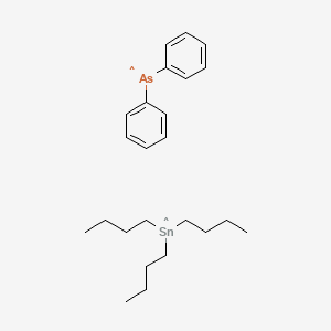 molecular formula C24H37AsSn B14335461 CID 78060744 