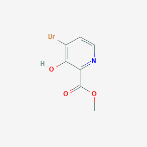 molecular formula C7H6BrNO3 B1433548 Methyl 4-bromo-3-hydroxypyridine-2-carboxylate CAS No. 1256819-55-2