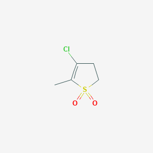 4-Chloro-5-methyl-2,3-dihydro-1H-1lambda~6~-thiophene-1,1-dione