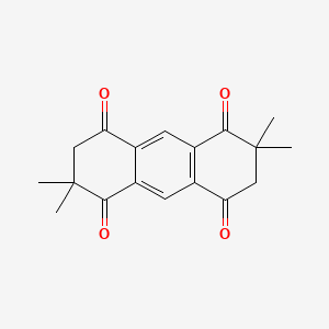 2,2,6,6-Tetramethyl-2,3,6,7-tetrahydroanthracene-1,4,5,8-tetrone