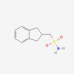 molecular formula C10H13NO2S B1433562 2,3-二氢-1H-茚-2-基甲磺酰胺 CAS No. 1695757-70-0