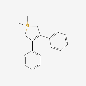 1,1-Dimethyl-3,4-diphenyl-2,5-dihydro-1H-silole