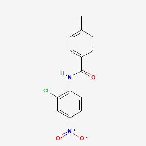 N-(2-chloro-4-nitrophenyl)-4-methylbenzamide