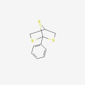 1-Phenyl-2,6,7-trithiabicyclo[2.2.1]heptane