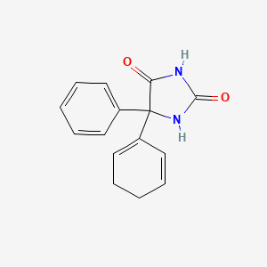 5-(Cyclohexa-1,5-dien-1-yl)-5-phenylimidazolidine-2,4-dione