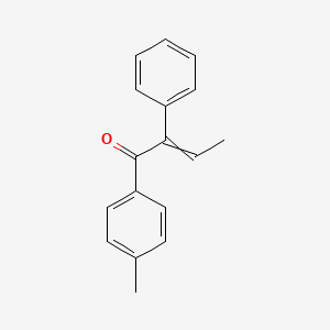 1-(4-Methylphenyl)-2-phenylbut-2-en-1-one