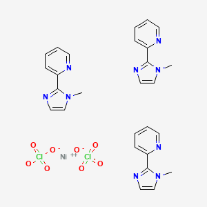 2-(1-Methylimidazol-2-yl)pyridine;nickel(2+);diperchlorate