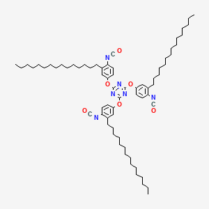 2,4,6-Tris(4-isocyanato-3-pentadecylphenoxy)-1,3,5-triazine