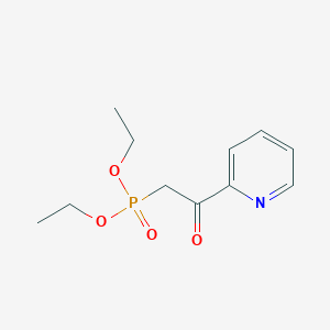 Phosphonic acid, [2-oxo-2-(2-pyridinyl)ethyl]-, diethyl ester