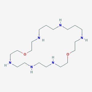 1,13-Dioxa-4,7,10,16,20,24-hexaazacyclohexacosane