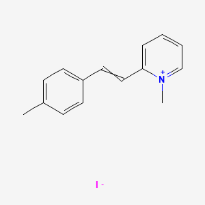 1-Methyl-2-(4-methylstyryl)pyridinium iodide