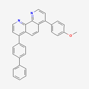 4-([1,1'-Biphenyl]-4-yl)-7-(4-methoxyphenyl)-1,10-phenanthroline