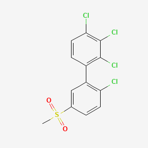 2,2',3,4-Tetrachloro-5'-(methylsulfonyl)-1,1'-biphenyl