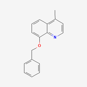 4-Methyl-8-phenylmethoxyquinoline