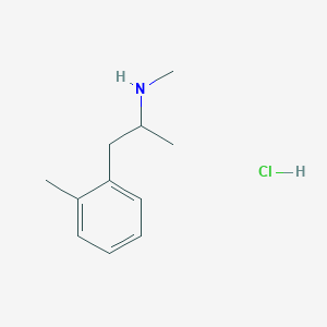 molecular formula C11H18ClN B1433643 甲基[1-(2-甲基苯基)丙烷-2-基]胺盐酸盐 CAS No. 1645472-48-5
