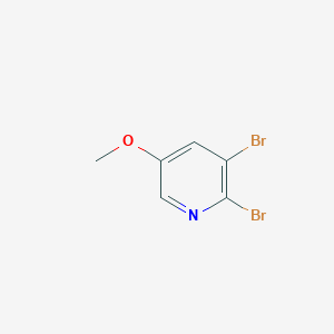 molecular formula C6H5Br2NO B1433645 2,3-Dibromo-5-methoxypyridine CAS No. 1211521-89-9