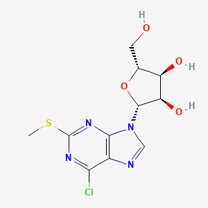 2-Methylthio-6-chloropurine riboside