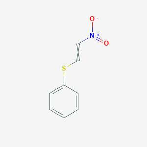 molecular formula C8H7NO2S B14336771 [(2-Nitroethenyl)sulfanyl]benzene CAS No. 101933-27-1