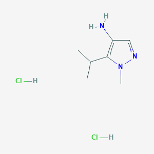 1-methyl-5-(propan-2-yl)-1H-pyrazol-4-amine dihydrochloride
