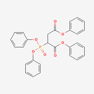 Diphenyl 2-(diphenoxyphosphoryl)butanedioate