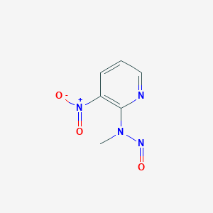 N-Methyl-N-(3-nitropyridin-2-yl)nitrous amide