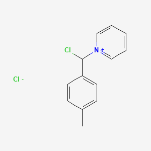 1-[Chloro(4-methylphenyl)methyl]pyridin-1-ium chloride