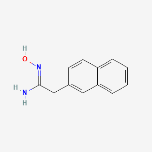B1433707 n-Hydroxy-2-naphthalen-2-yl-acetamidine CAS No. 422564-76-9
