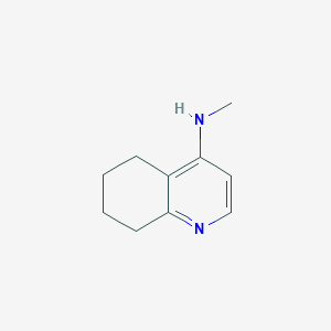 molecular formula C10H14N2 B1433708 N-methyl-5,6,7,8-tetrahydroquinolin-4-amine CAS No. 2059949-83-4