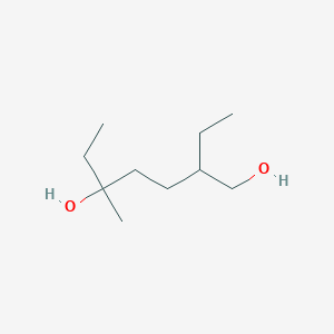 molecular formula C10H22O2 B14337161 2-Ethyl-5-methylheptane-1,5-diol CAS No. 106001-85-8