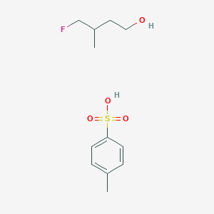 4-Fluoro-3-methylbutan-1-ol;4-methylbenzenesulfonic acid