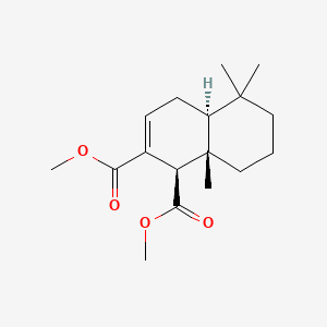 1,2-Naphthalenedicarboxylic acid, 1,4,4a,5,6,7,8,8a-octahydro-5,5,8a-trimethyl-, dimethyl ester,(1R,4aS,8aS)-