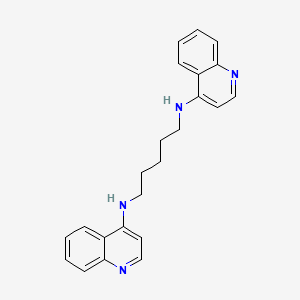 1,5-Pentanediamine, N,N-di-4-quinolinyl-