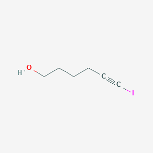 5-Hexyn-1-ol, 6-iodo-