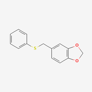 5-(Phenylsulfanylmethyl)-1,3-benzodioxole