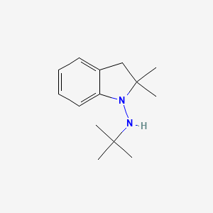 N-tert-Butyl-2,2-dimethyl-2,3-dihydro-1H-indol-1-amine