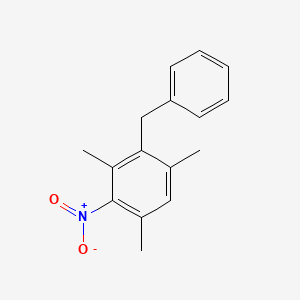 2-Benzyl-1,3,5-trimethyl-4-nitrobenzene