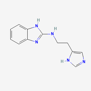 1H-Benzimidazol-2-amine, N-[2-(1H-imidazol-4-yl)ethyl]-