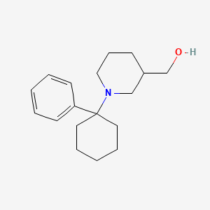 [1-(1-Phenylcyclohexyl)piperidin-3-yl]methanol