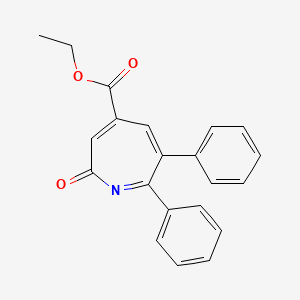 Ethyl 2-oxo-6,7-diphenyl-2H-azepine-4-carboxylate